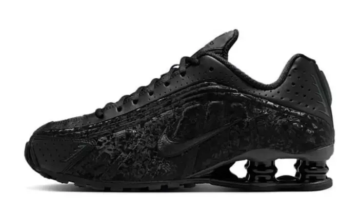 Nike Shox R4 Black Floral