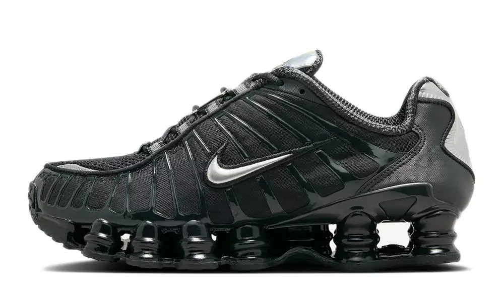 Nike Shox TL Off Noir Metallic Silver