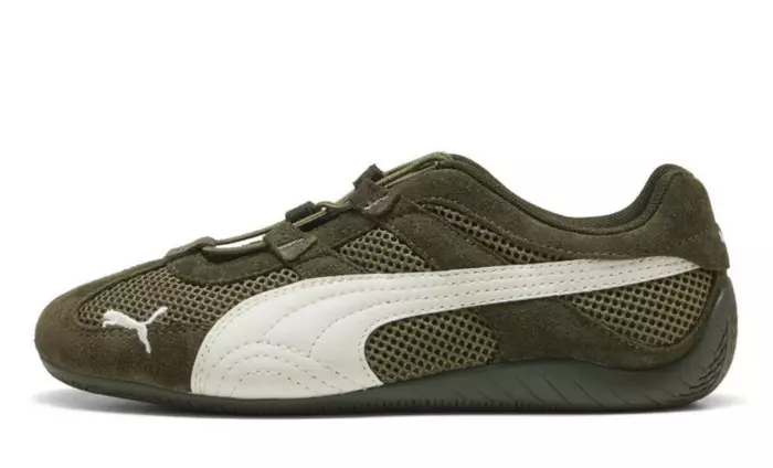 PUMA Speedcat Go Olive White