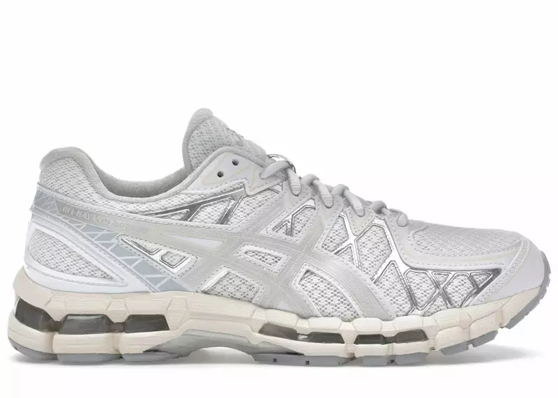 ASICS Gel-Kayano 20 White Pure Silver