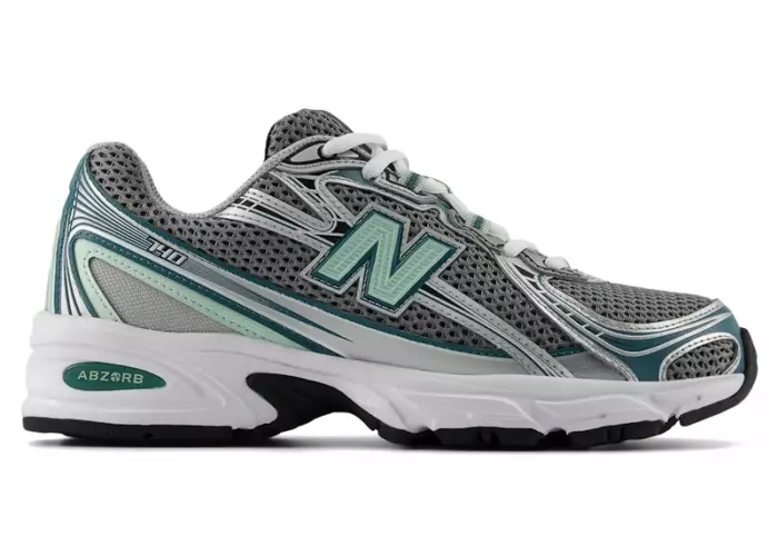New Balance 740v2 Silver Metallic New Spruce