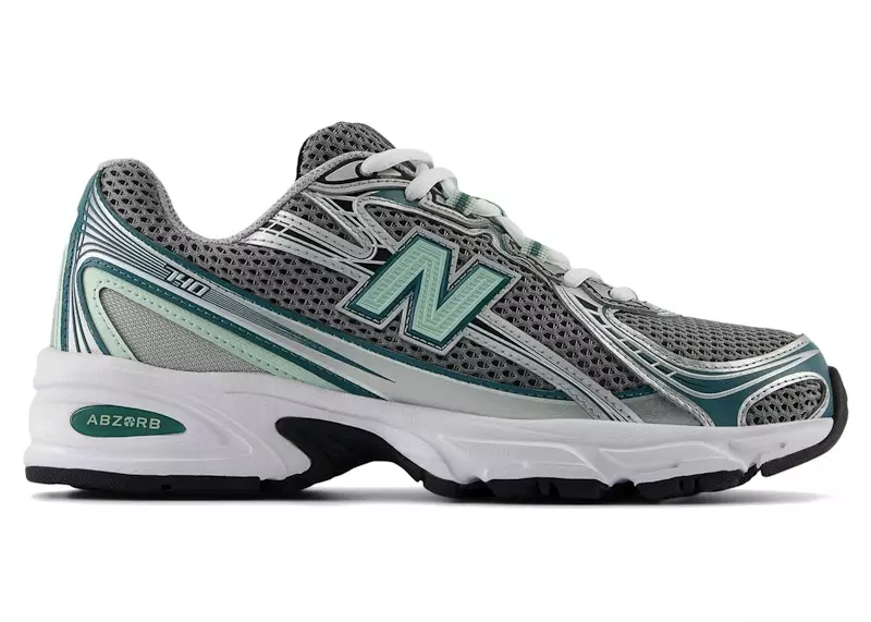New Balance 740v2 Silver Metallic New Spruce