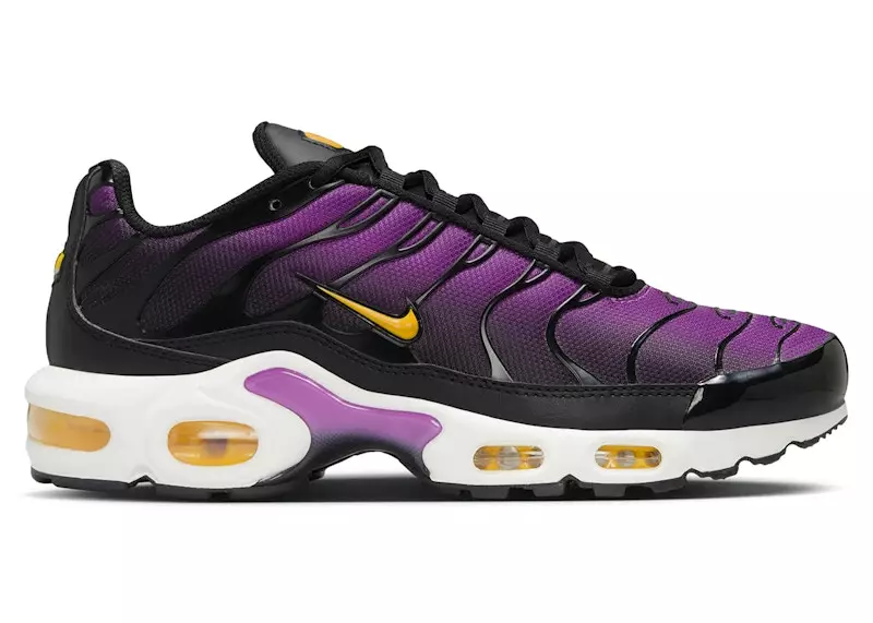 Nike Air Max Plus Black Laser Orange White Hyper Violet (Women's)