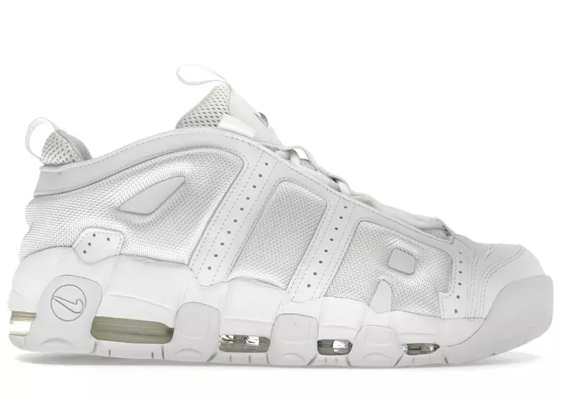 Nike Air More Uptempo Low Triple White