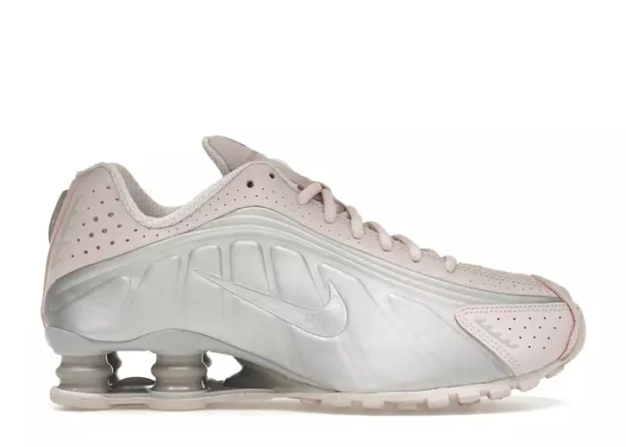 Nike Shox R4 Barely Rose Metallic Platinum (Women's)