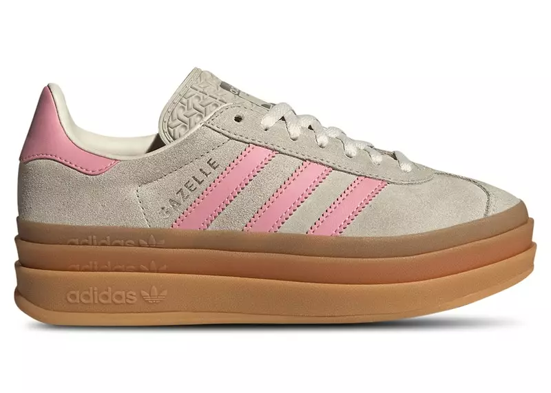 adidas Gazelle Bold Beige Semi Pink Spark (GS)