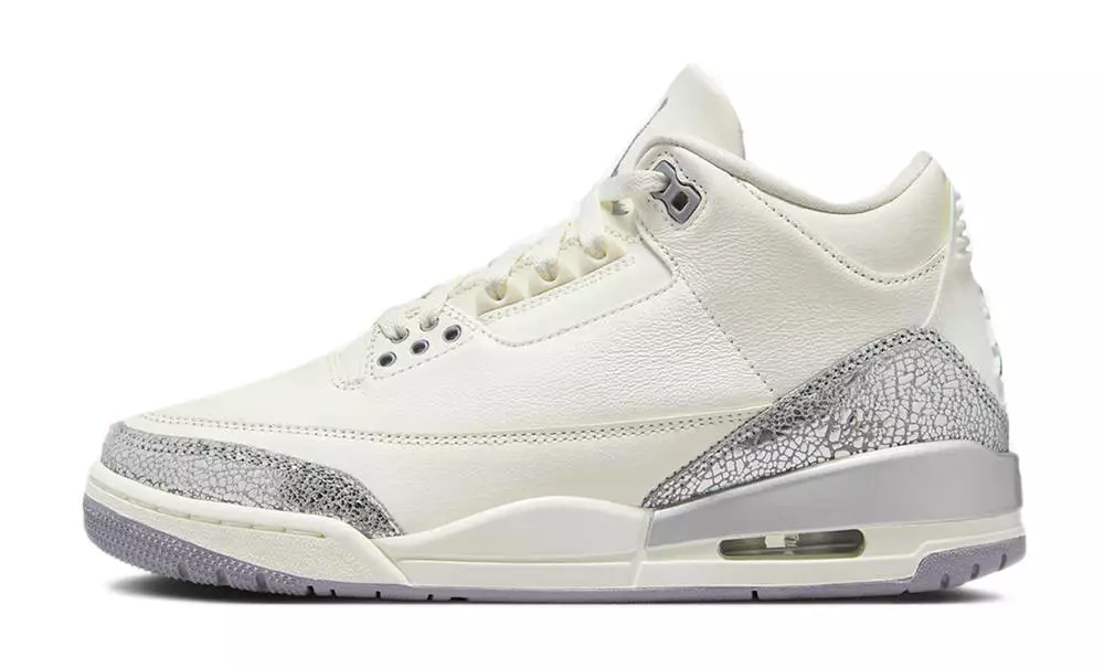Air Jordan 3 Sail Cement Grey