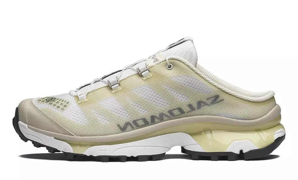 MM6 Maison Margiela x Salomon XT-4 Mule White Beige Haze