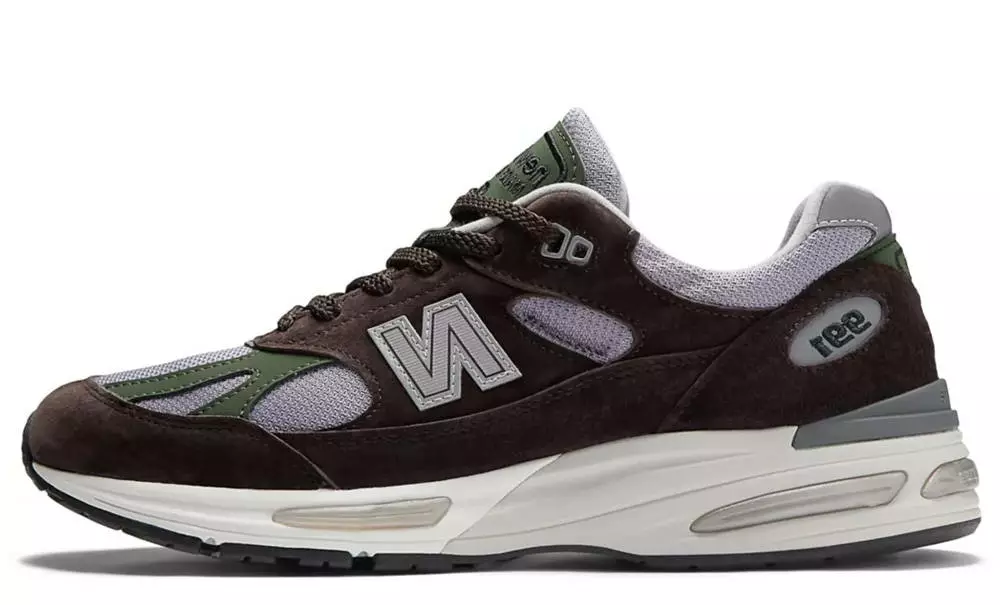 New Balance 991v2 Brown Pink