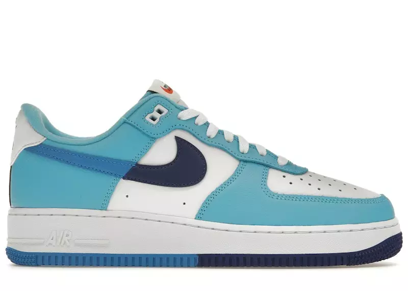 Nike Air Force 1 Low '07 LV8 effet fractionné bleu clair/bleu roi foncé
