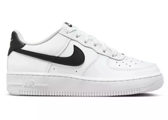 Nike Air Force 1 Low White Black (2024) (GS)