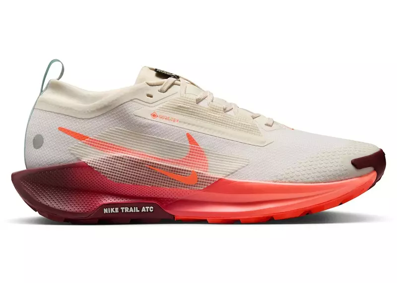 Nike React Pegasus Trail 5 Gore-Tex Sail Glacier Blue Dark Team Red Hyper Crimson