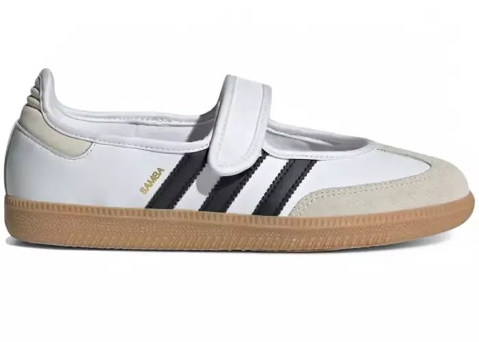adidas Samba Jane White Black Gum (Women's)