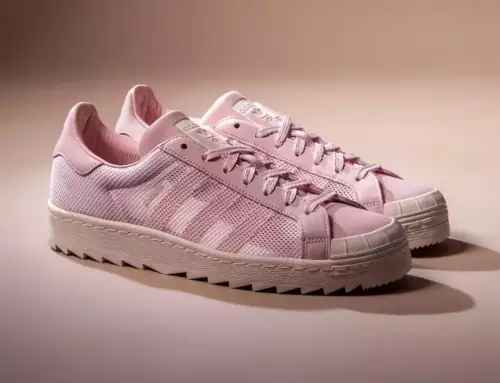 La adidas Superstar Breathe de CLOT s’habille d’un rose pastel pour le printemps