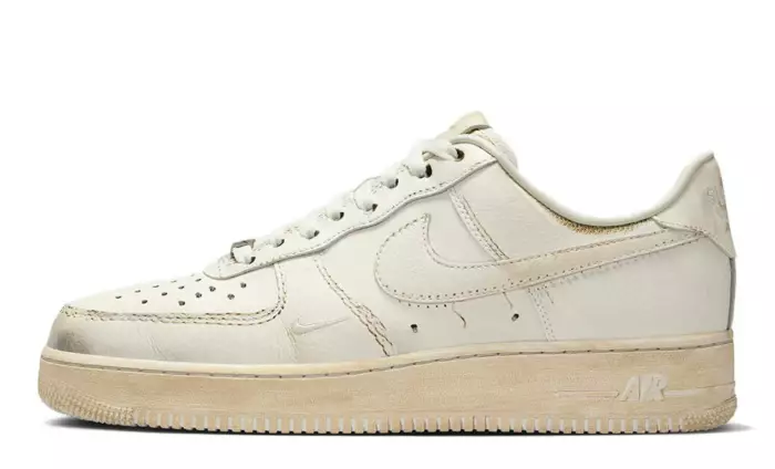.SWOOSH x Nike Air Force 1 Low Dirty Triple White