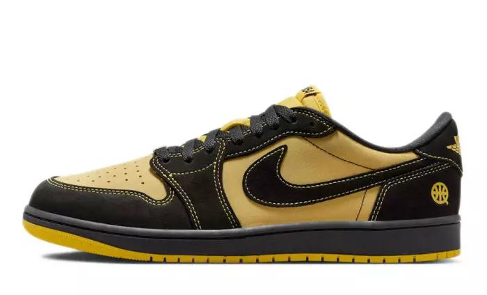 Quai 54 x Air Jordan 1 Retro Low OG Tour Yellow