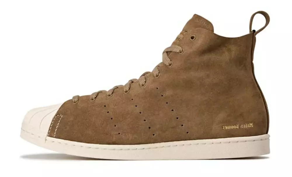 Wales Bonner x adidas Superstar Hi Tan Brown