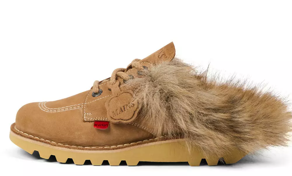 MAINS x Kickers Kick Mule Tan Nubuck