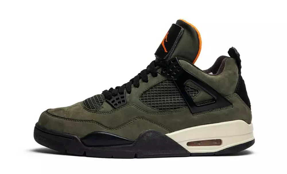 UNDEFEATED x Air Jordan 4 Olive Black