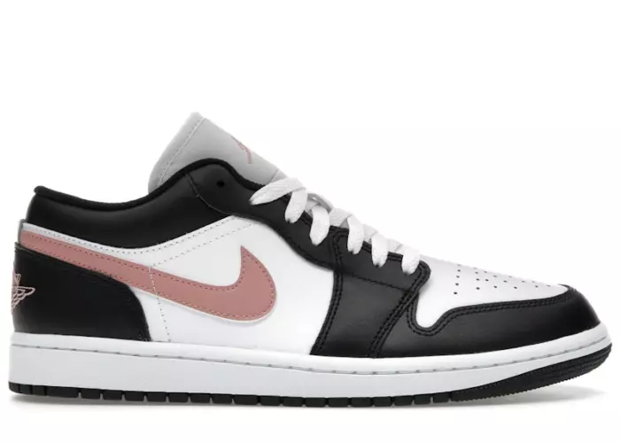 Air Jordan 1 Low Black Rust Pink