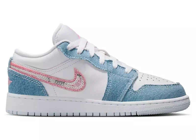 Air Jordan 1 Low SE Denim Sequin (GS)