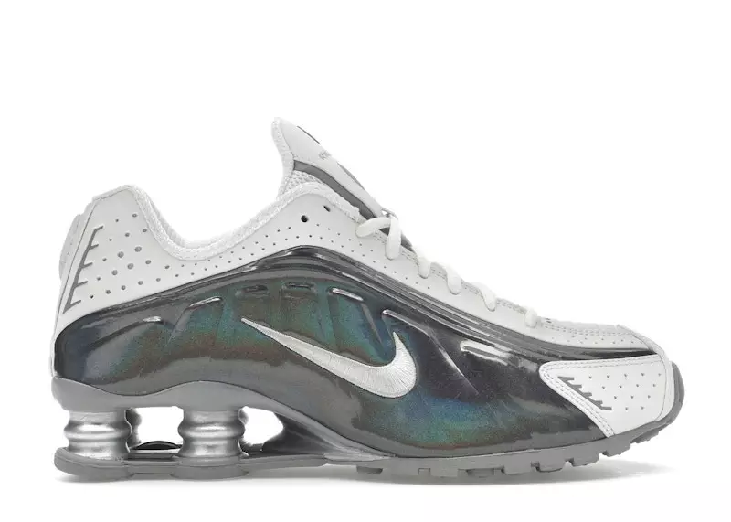 Nike Shox R4 White Iridescent (Women's)