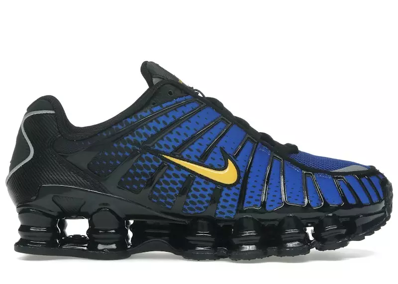 Nike Shox TL Black Lyon Blue Varsity Maize
