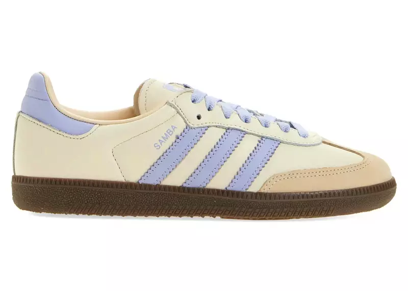 adidas Samba OG Cream White Violet (Women's)