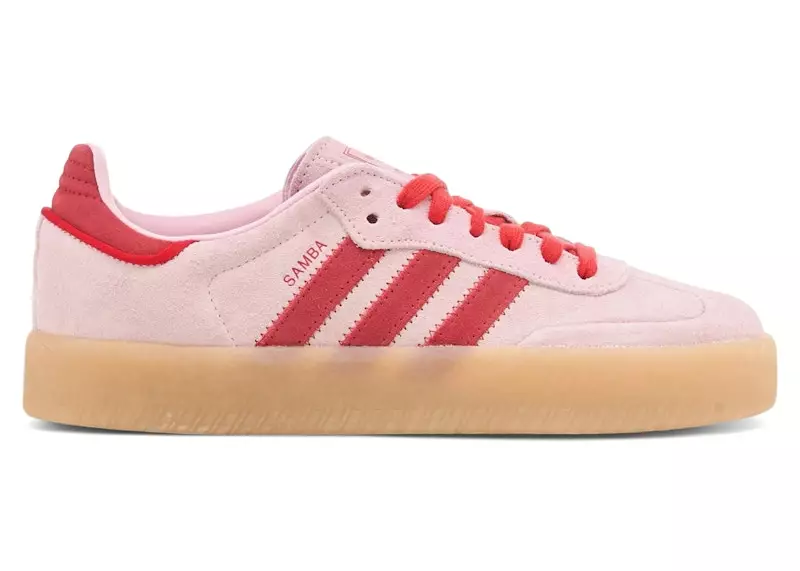 adidas Sambae Clear Pink Better Scarlet (Women's)