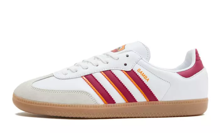 adidas Samba AS Roma White Red
