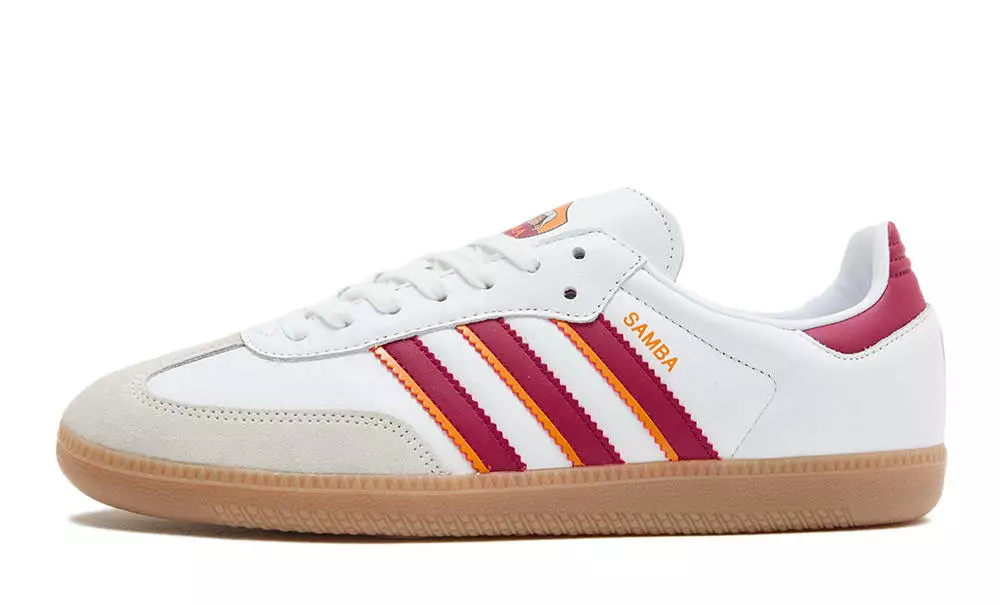 adidas Samba AS Roma White Red