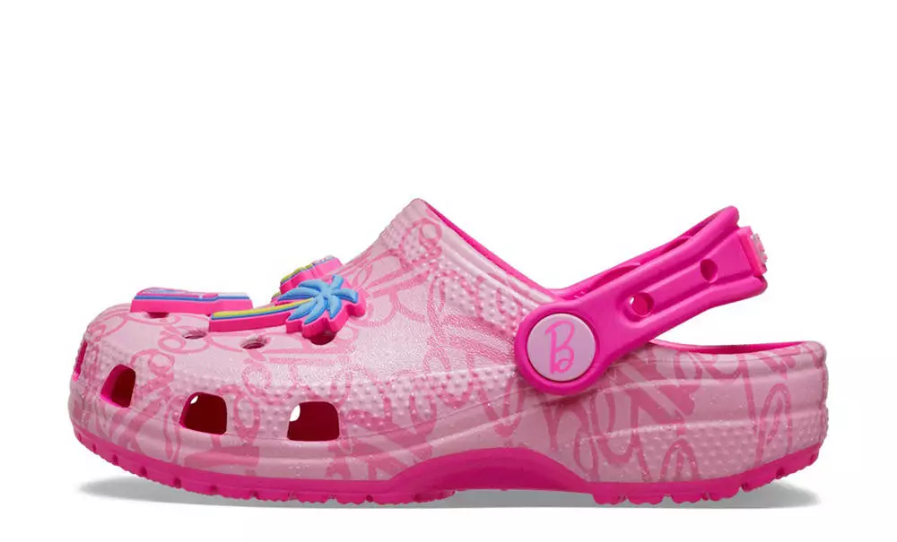 Crocs Classic Clog Toddler Pink Barbie