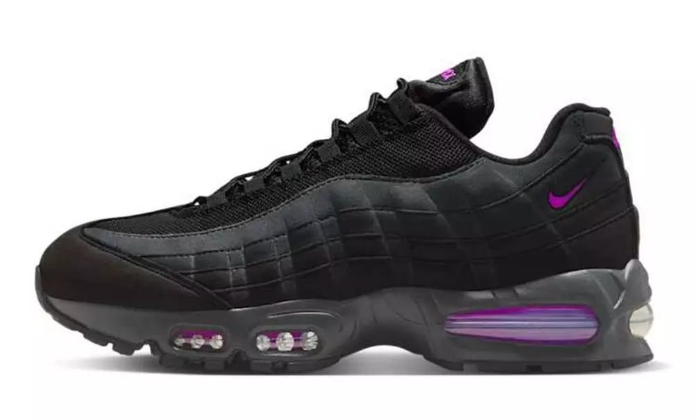 Nike Air Max 95 Black Vivid Purple