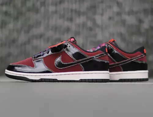 La collection « Panda » des Nike Dunk Low s’enrichit avec la teinte « Dark Team Red »
