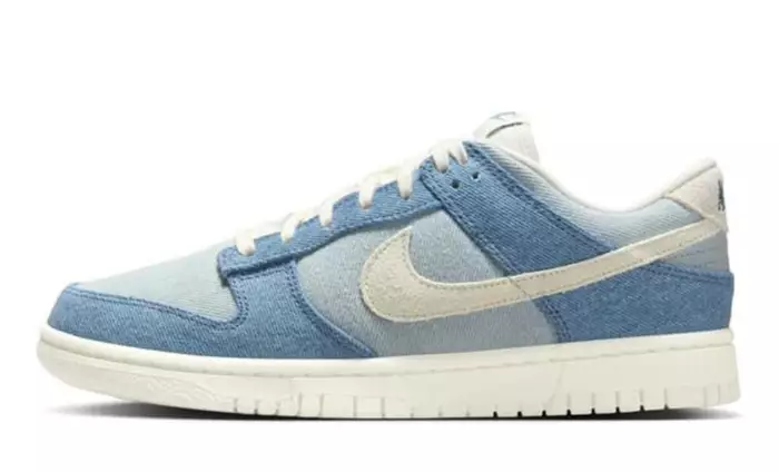 Nike Dunk Low Smokey Blue Denim
