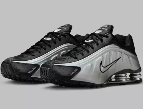 La Nike Shox R4 « Metallic Silver/Black » : Retour Vers le Futur