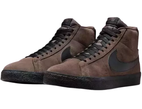 La Nike SB Blazer Mid « Brown/Black » évoque les designs de Travis Scott